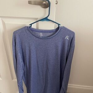 Rhoback Heathered Blue Long Sleeve Shirt